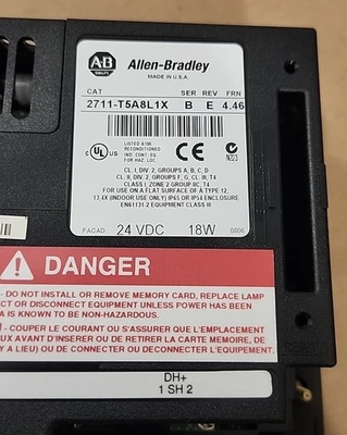 USED Allen-Bradley 2711-T5A8L1X