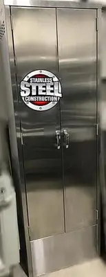 Mop Sink with stainless cabinet