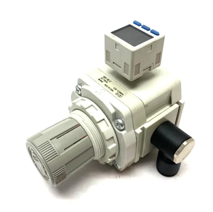 Used SMC REGULATOR W/ ISE20B-V-P HIGH-PRECISION PRESSURE SWITCH Pressure Switches | Maverick Industrial Sales #1104670