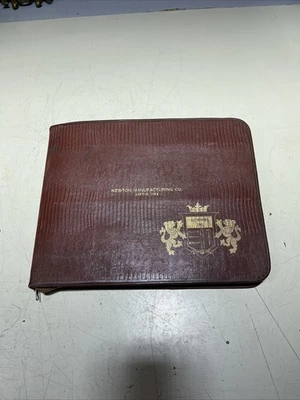 Vintage Newton Mfg Co Iowa Sales Sample Sales Builder Binder