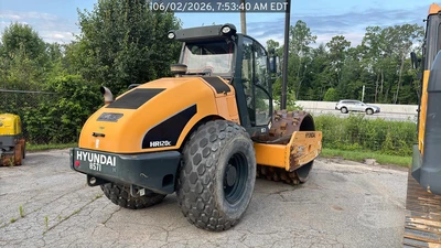 Used 2022 HYUNDAI HR120C-9 Single Drum Rollers North Carolina US | National Equipment Dealers #1422790