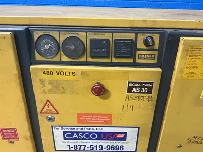 Used 1994 KAESER AS30 Rotary Screw & Sliding Vane Air Compressors Ohio US | HGR 24 #1453548