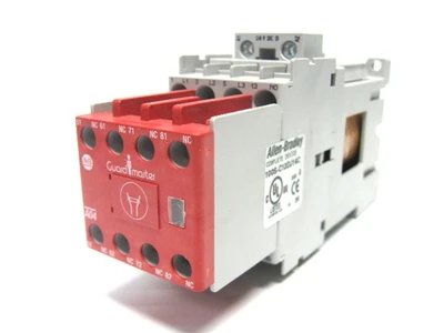 Allen Bradley 100S-C12DJ14C Safety Contactor 24 Vdc Series A, 32 Amp