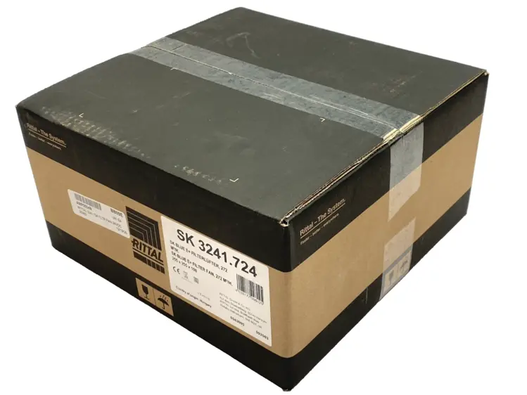 New | in-Stock Rittal Blue e+ Filter Fan 24V DC 272m³/h, 255 H x 255 W x 129mm Depth Electronic Component Fans Michigan US | Maverick Industrial Sales #1389761