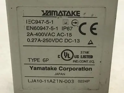 USED YAMATAKE LJA10-11A21N-003