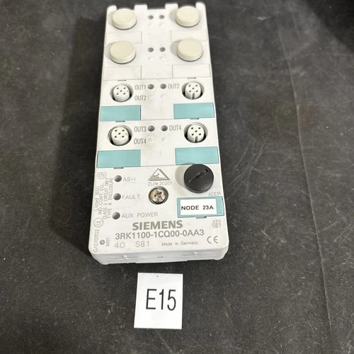 Used Siemens 3RK1100-1CQ00-0AA3 Misc Electrical & Power Parts Indiana US | J&J Industrial Supply #533037