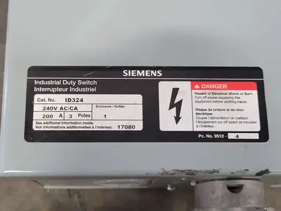 USED SIEMENS ID324