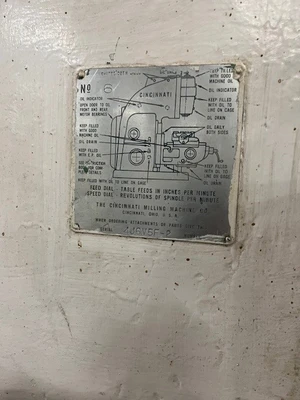 CINCINNATI-MILACRON 625-20 Vertical Mills - (incl: Combination) | Mohawk Machinery (7)