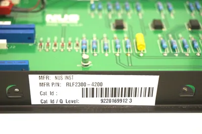 NEW NUS INSTRUMENTS NUS-B183PA-1 BOARD RLF2300-4200 NUSB183PA1