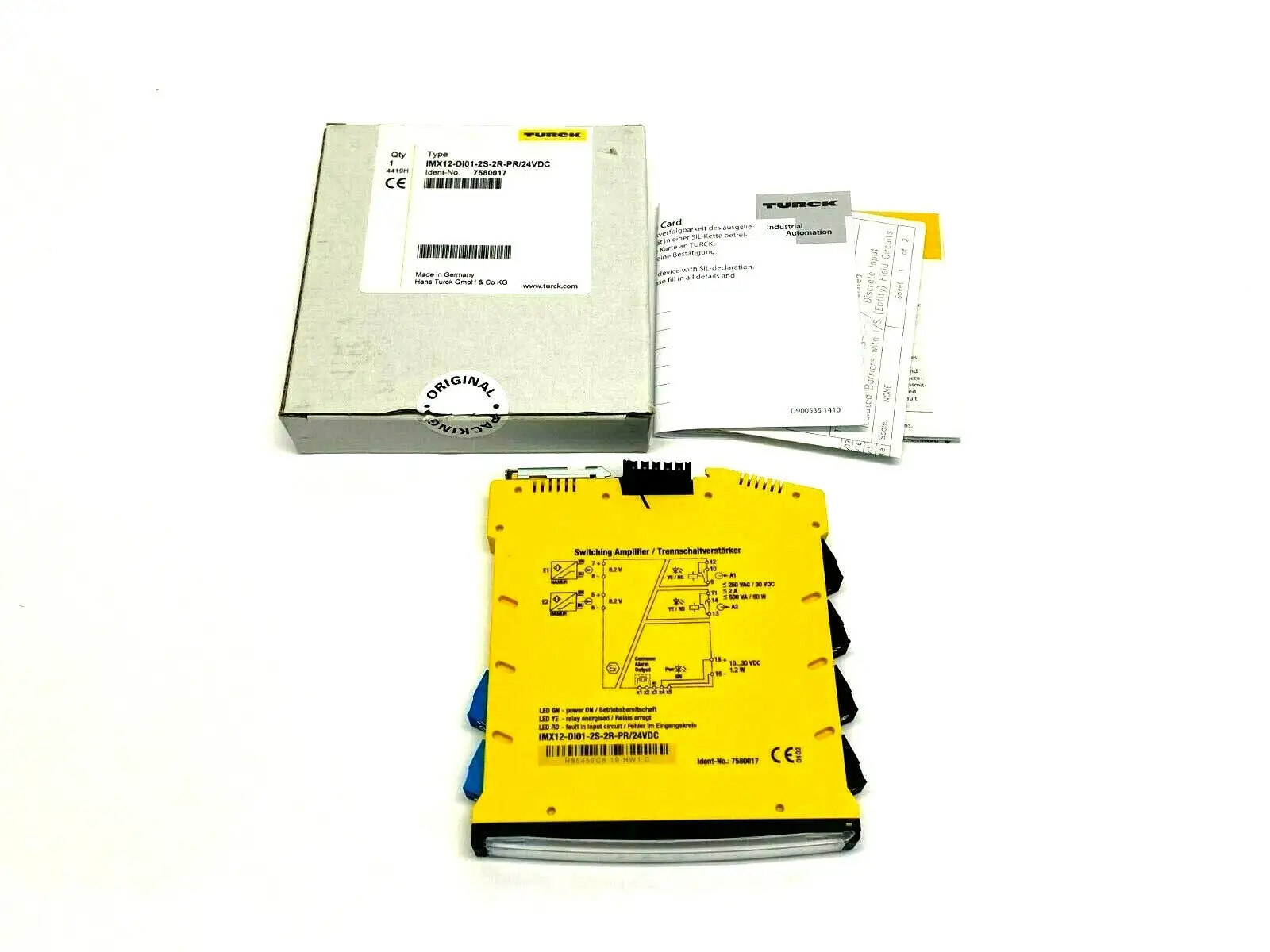 New | in-Stock Turck 7580017 PLC Input & Output Michigan US | Maverick Industrial Sales #1462688