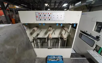 USED 2005 BRAUSSE 1050SEF 40” AUTOMATIC DIE CUTTER FOIL STAMPER