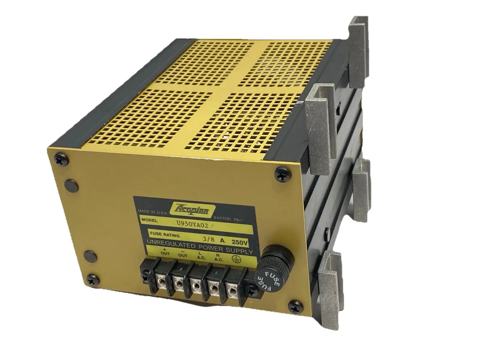 USED ACOPIAN UNREGULATED POWER SUPPLY 0-950V