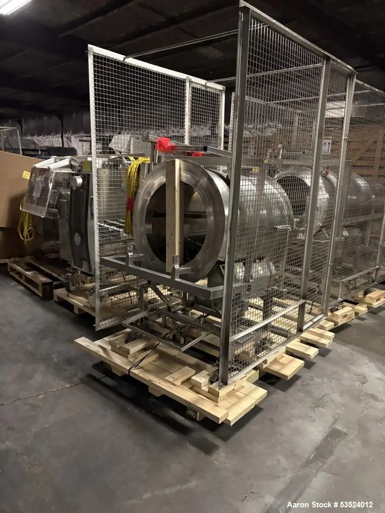 Used Stainless Steel Flavoring Drum with Adjustable Pitch & Control Panel