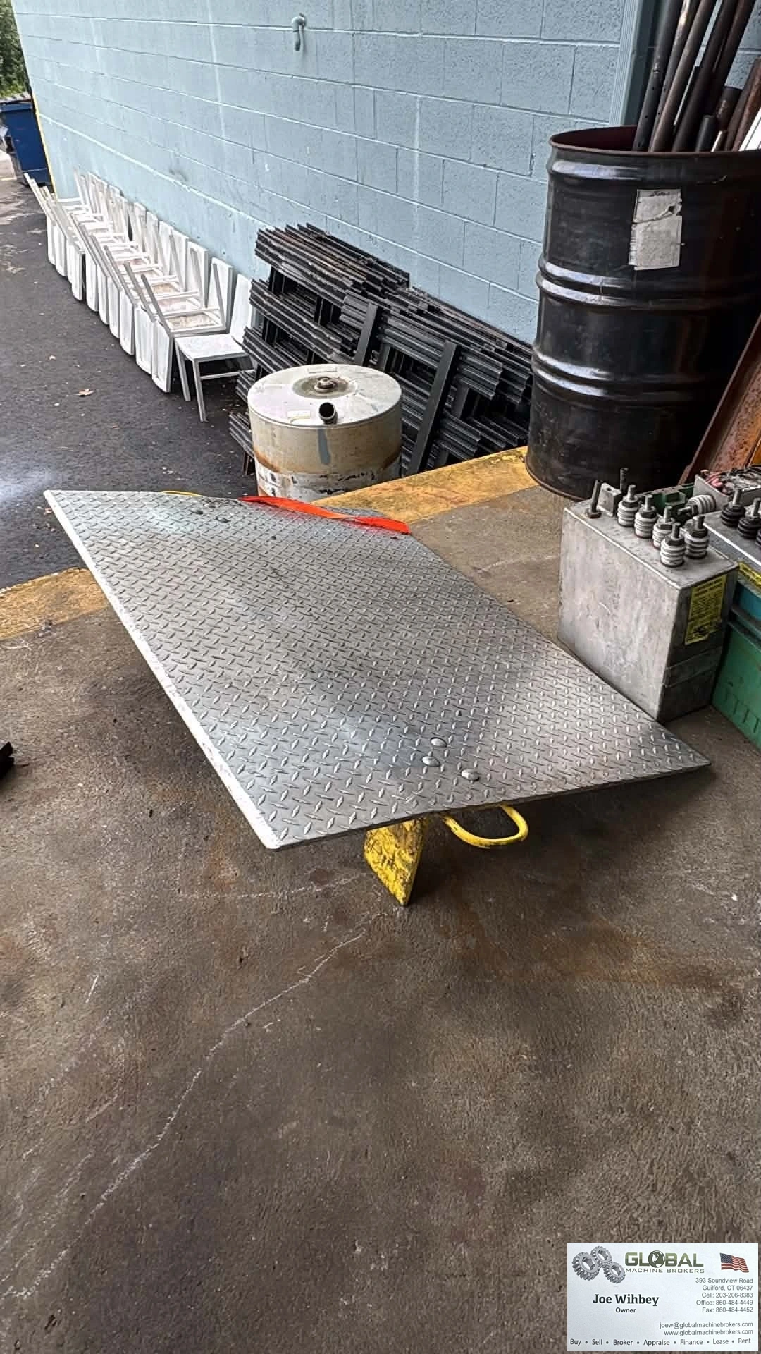 Aluminum Dock Plate 36"Long x 48" Wide