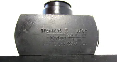 NEW PARKER TPCS600S-3 FLOW CONTROL VALVE TPCS600S3