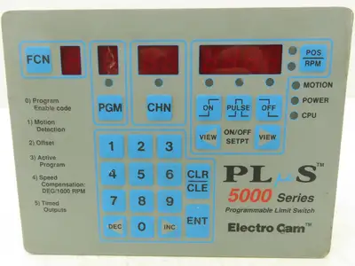 Electro Cam Plus PS-5134-24-032 Programmable Limit Switch Plus 5000 Series