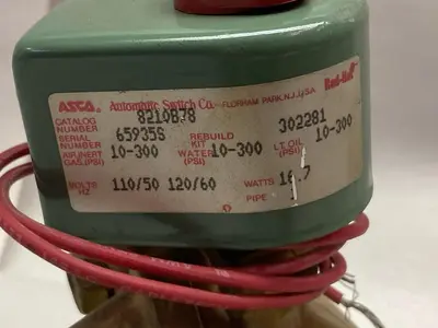 Used ASCO 8210B78 Solenoid Valves Ohio US | Surplus Asset Holdings #1514610