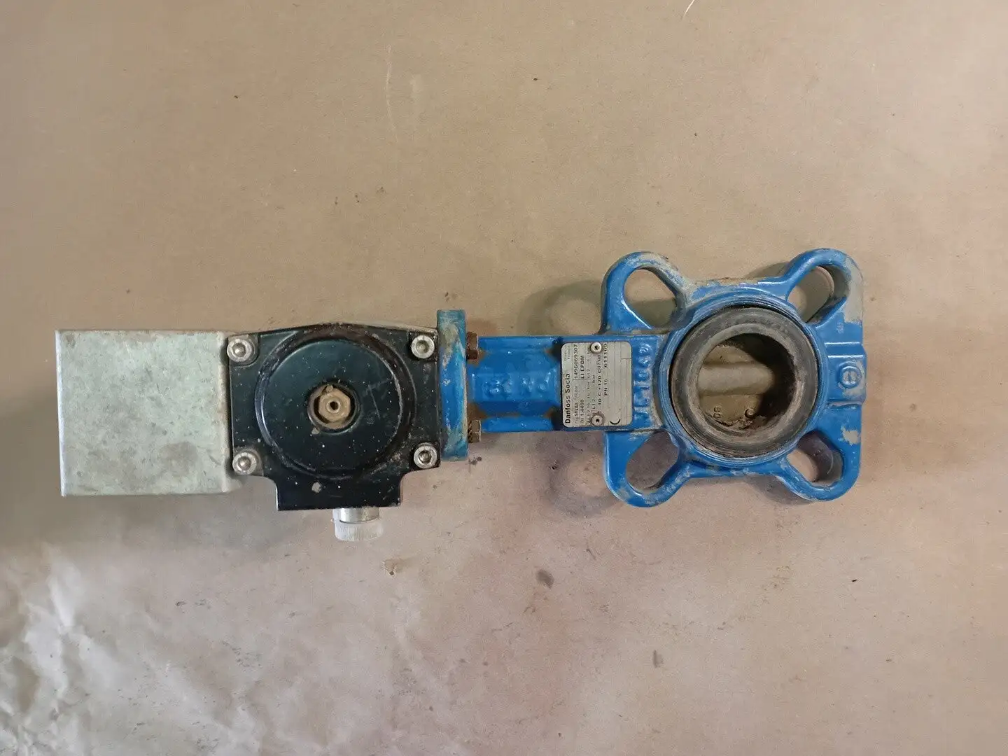 Socla Sylax Butterfly Valve w/ Actuator GTKN.52x90.NP14A.DLS