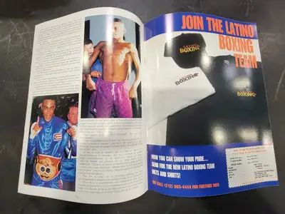 Magazine Oscar De La Hoya Vs. Felix Trinidad