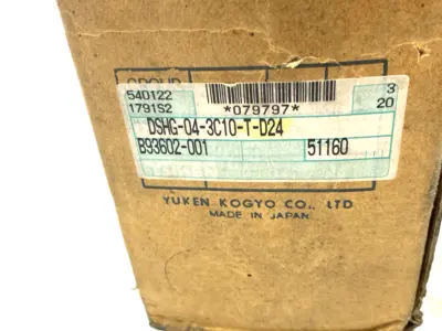 USED YUKEN PILOT OPERATED DIRECTIONAL CONTROL VALVE
