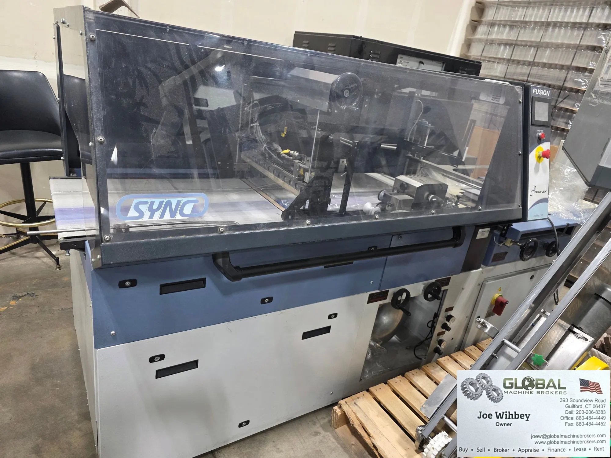 Conflex SYNC Fusion Contiuous Motion L-Bar/Slide Seal Shrink Wrapper