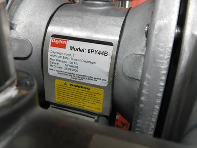 USED DAYTON DIAPHRM PUMP 6 PY44B