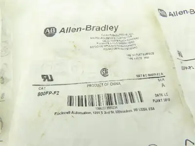 Allen Bradley 800F-4PP Pushbutton Enclosure 4-Button Kit 22mm Plastic 7.5x3x2.5"