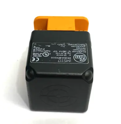 IM5117 | Ifm  Inductive Cube Sensor, Long Sense Range, IMC3040-BPKG/US-100-DPS - Used