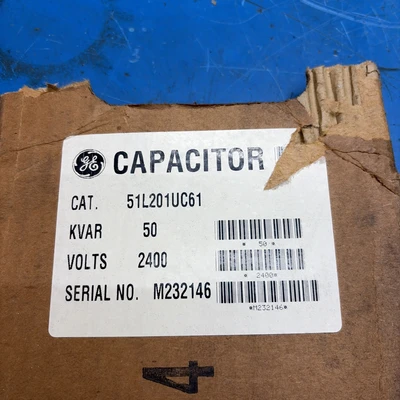New | in-Stock GE 51L201UC61 Capacitors Indiana US | J&J Industrial Supply #1368419