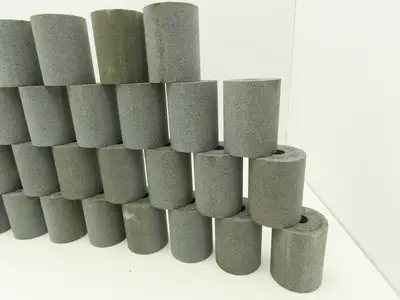 Norton 53A80-KVBE Grinding Wheel Alundum 2-3/4"W x 2"OD x 5/8"ID Lot of 28