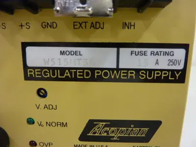 USED ACOPIAN W515MT36