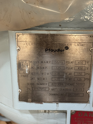 PFAUDLER _UNKNOWN_ Kettle Glass Lined Atmospheric & Pressure Reactor | Perry Equipment (3)