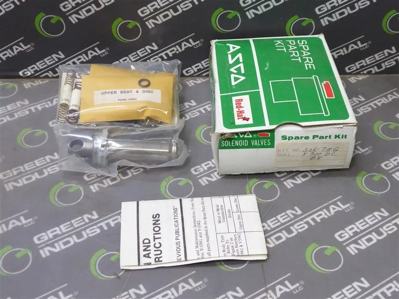 ASCO 306-718G Solenoid Valve Spare Parts Kit New NIB