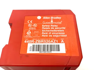 USED ALLEN-BRADLEY SER. A GUARDMASTER SAFETY RELAY MODULE