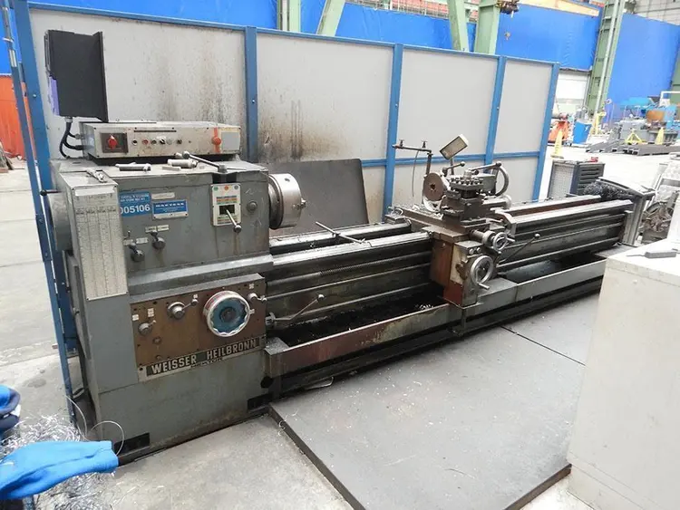 Used WEISSER HEILBRONN Ø 640 X 3300 MM Engine Lathes BE | Apt International N.V #361661
