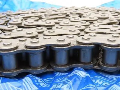 Diamond X-1233-010 Roller Chain #60 Riveted 10' Single Strand