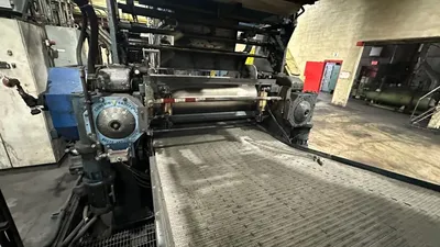 60" Comerio Two Roll Mill, 150hp