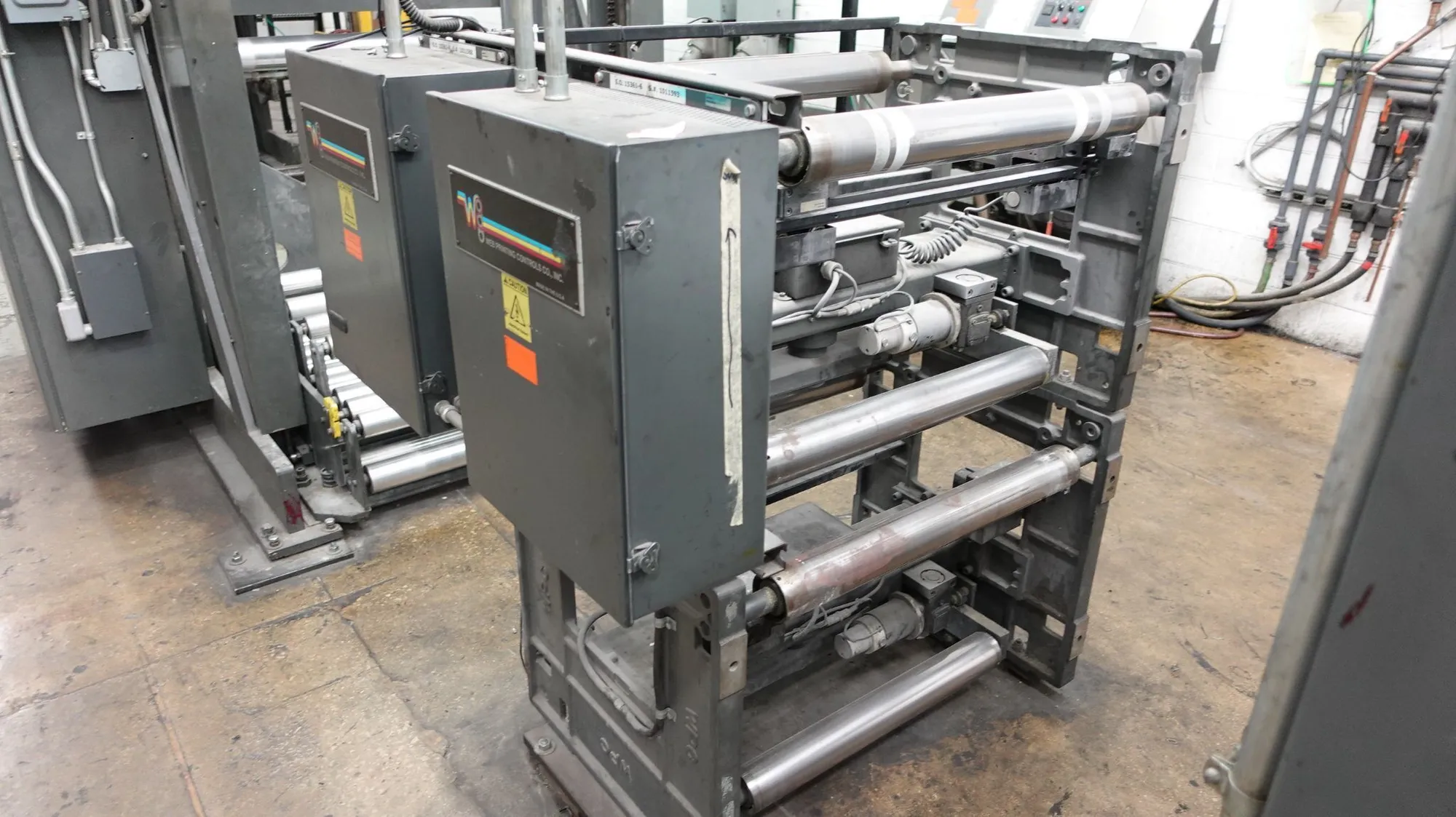 USED WPC 9400 Framed Web Guides 33" Width