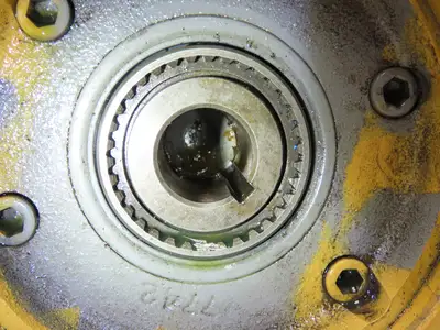 Safeguard Federal Gear Shaft Mount Reducer 70:1 Gearbox 145T  -Bad Seal-