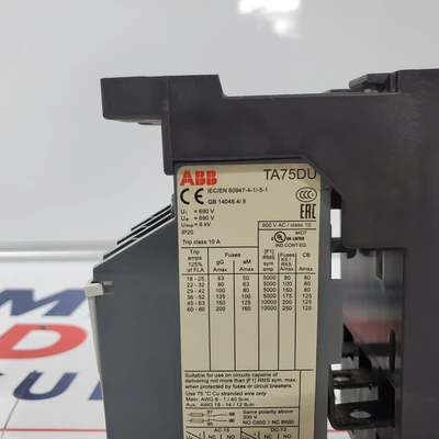 Used ABB TA75DU PLC Processors California US | American Industrial Supply Co. #1566526