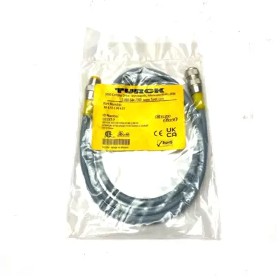 New | in-Stock Turck Eurofast Double Ended Cordset Misc Electrical & Power Parts Michigan US | Maverick Industrial Sales #1460882