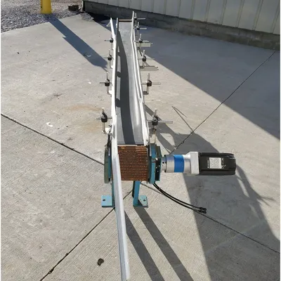 Used 6"W X 8'L Slider Bed Belt Conveyor [PARTS]