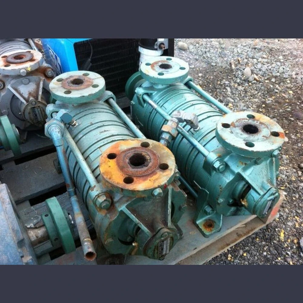 "2 Available" Siemen & Hinsch 1.25 in. Vacuum Pump.