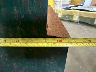 23" X 16" CECO #23 DIE FORGER ANVIL CAP SOW BLOCK: STOCK 13922