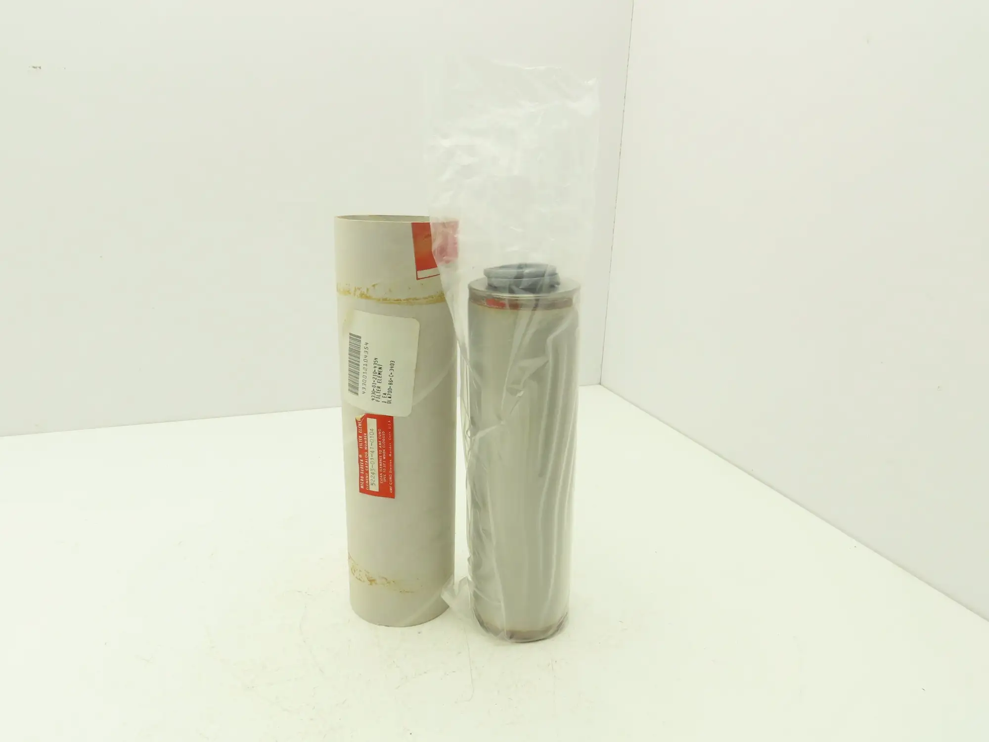 AMF Cuno 52243-01-41-0104 Metal Micro-Screen Filter Element 10 Micron 1" ID