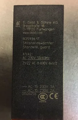 Used Dold _UNKNOWN_ Relays & Switches South Carolina US | Palmetto Automation #1182881