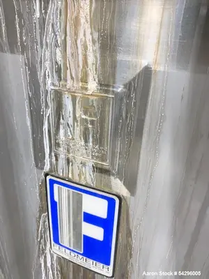 Used Feldmeier 600 Gallon Stainless Steel Tank – Vertical Cone Bottom Vessel wit