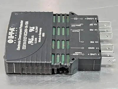 USED E-T-A CIRCUIT BREAKERS ESX10-S127-DC24V-1A-10A Electronic Overcurrent Protector Module
