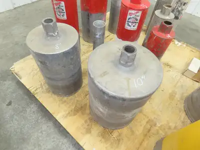 Milwaukee Vac-U-Rig Dymodrill 4096 Coring Motor 2" to 10" Core Bore Stand Set