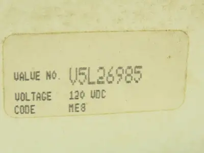 Skinner Cardox V5L26985 Solenoid Valve 3-Way 120 VDC 850 PSI 1/4" NPT NO
